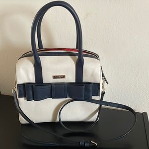 Kate Spade Crossbody Bag Black/White